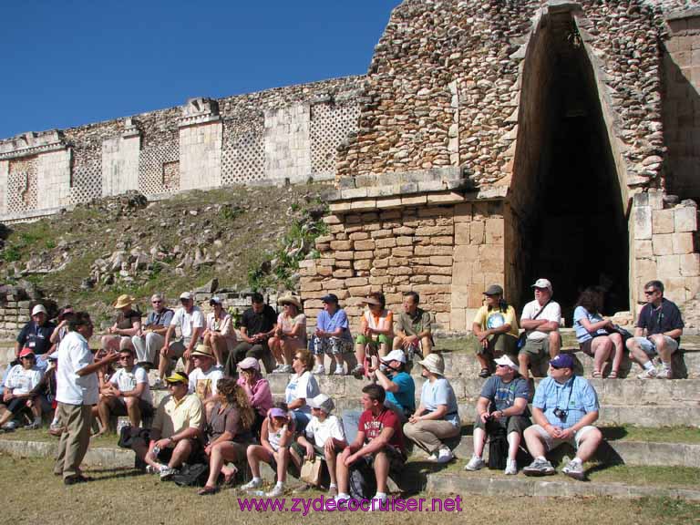 033: Carnival Fantasy, John Heald Bloggers Cruise 2, Progreso, Uxmal tour, 