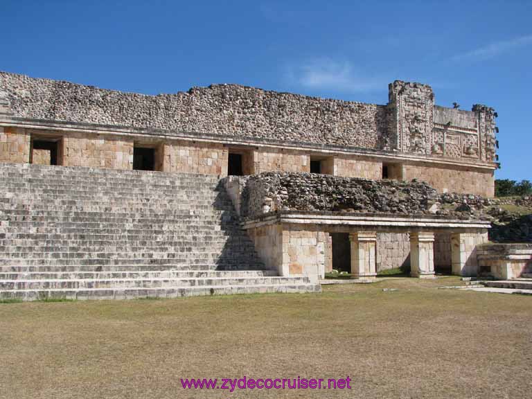 074: Carnival Fantasy, John Heald Bloggers Cruise 2, Progreso, Uxmal tour, 