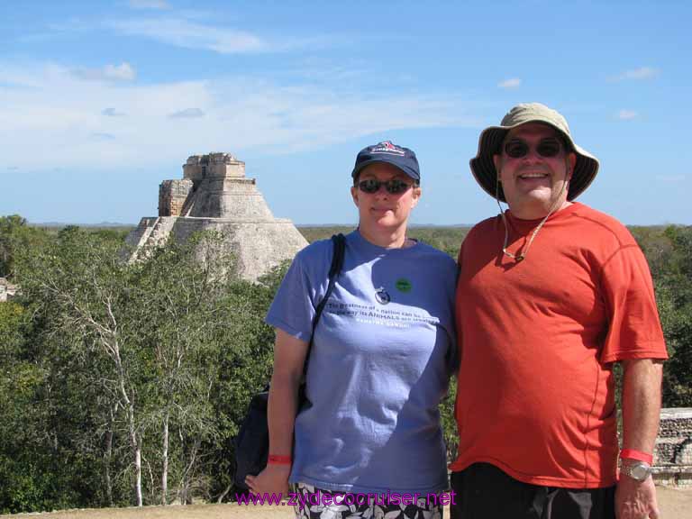 116: Carnival Fantasy, John Heald Bloggers Cruise 2, Progreso, Uxmal tour, 