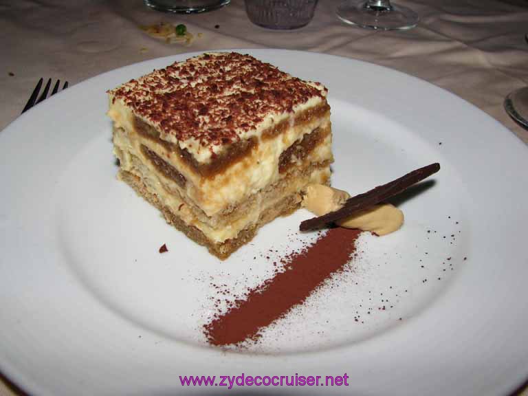 217: Carnival Fantasy, John Heald Bloggers Cruise 2, Progreso, Tiramisu