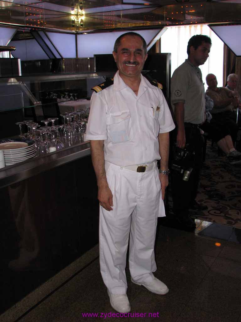 020: Carnival Fantasy, John Heald's Blogger's Cruise 2, Fun Day at Sea 2, Maitre d' Mersin