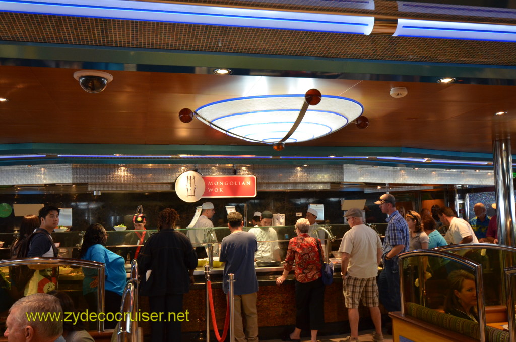 031: Carnival Magic, BC5, John Heald's Bloggers Cruise 5, Embarkation Day, Mongolian Wok