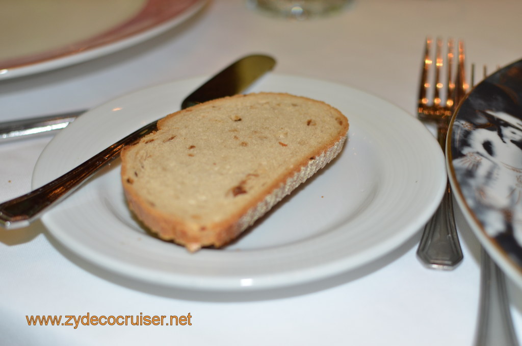 091: Carnival Magic, BC5, John Heald's Bloggers Cruise 5, Embarkation Day, MDR Dinner, Rye Bread