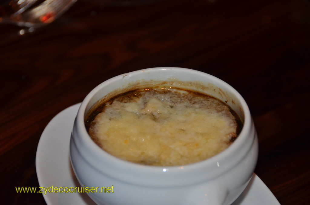 061: Carnival Magic, BC5, John Heald's Bloggers Cruise 5, Sea Day 2, Prime Steakhouse, Baked Onion Soup