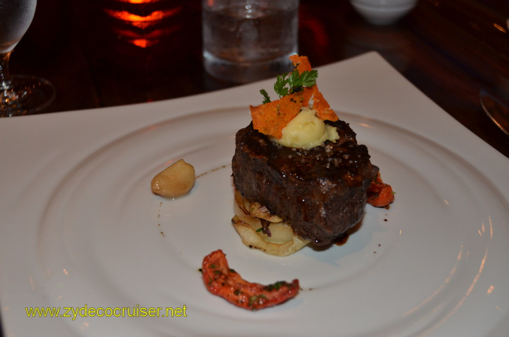 Carnival Magic, Prime Steakhouse, Broiled Filet Mignon