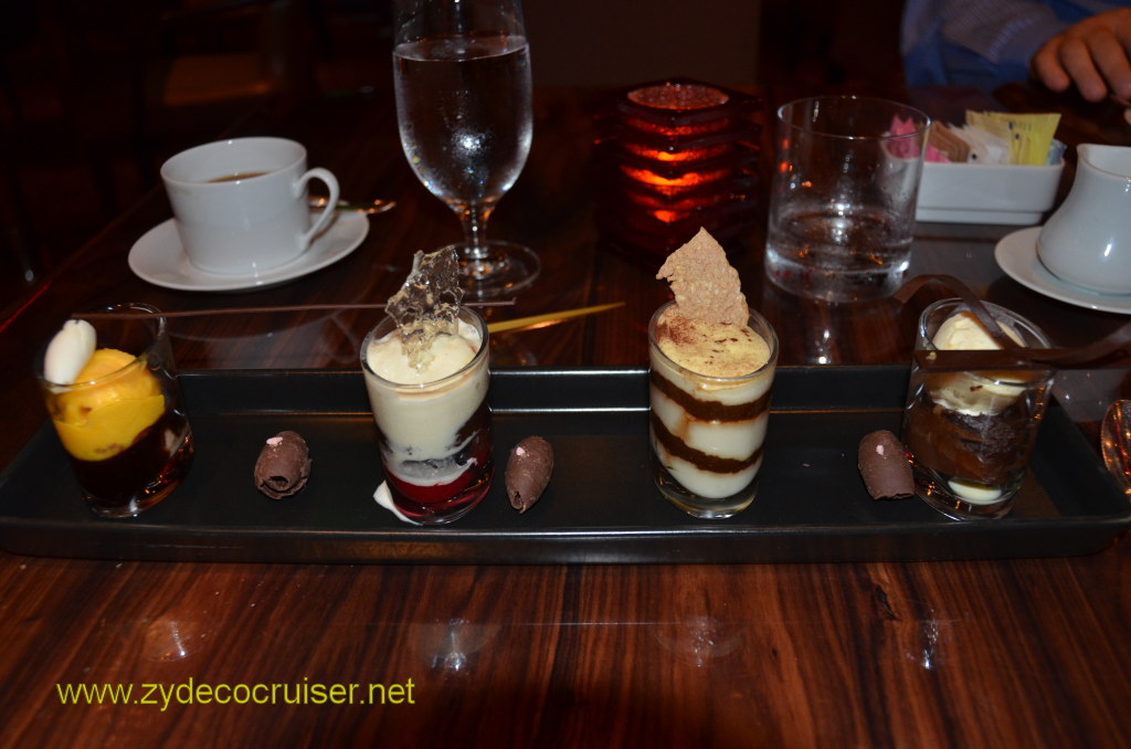 Carnival Magic, Prime Steakhouse, Chocolate Sampler