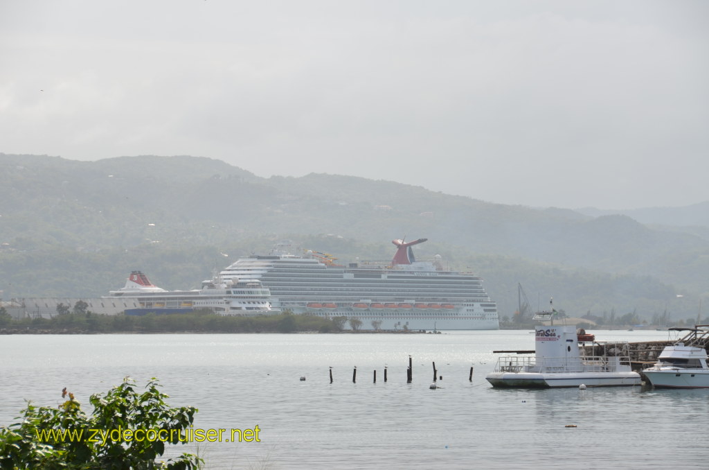 235: Carnival Magic, BC5, John Heald's Bloggers Cruise 5, Montego Bay, Jamaica, Hop On Hop Off Shuttle, 