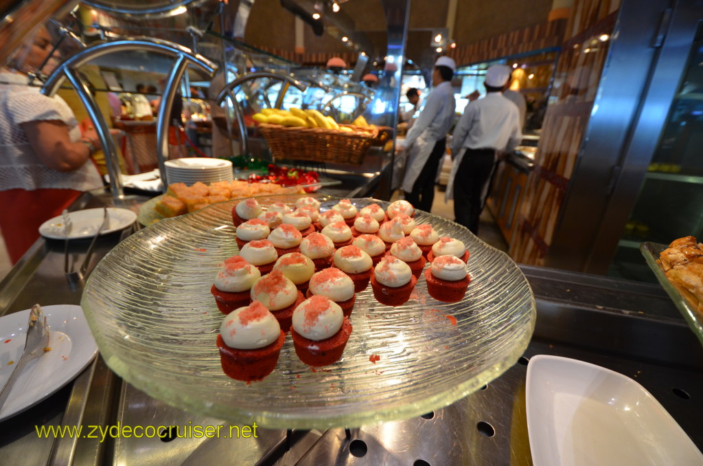 253: Carnival Magic, BC5, John Heald's Bloggers Cruise 5, Montego Bay, Jamaica, Red Velvet Cup Cakes 