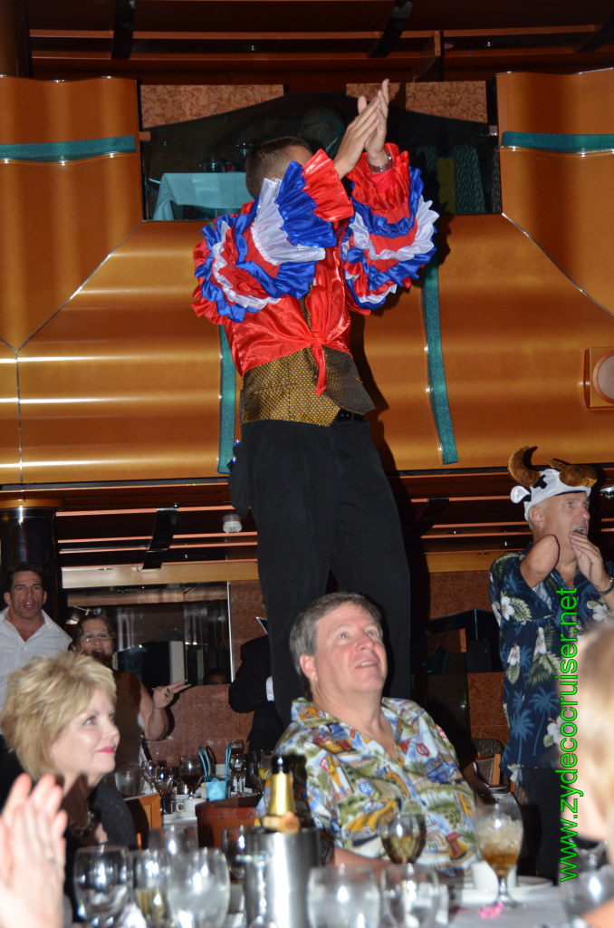 297: Carnival Magic, BC5, John Heald's Bloggers Cruise 5, Montego Bay, Jamaica, MDR Dinner, 