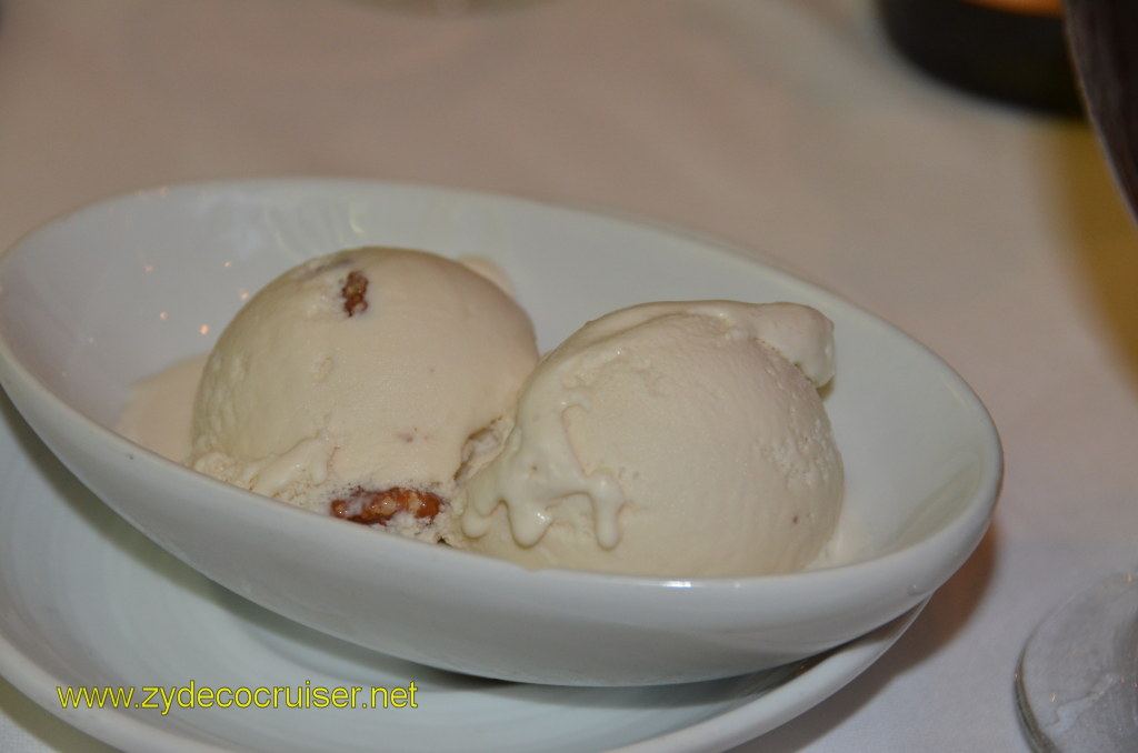 268: Carnival Magic, BC5, John Heald's Bloggers Cruise 5, Grand Cayman, MDR Dinner, Butter Pecan Ice Cream, 