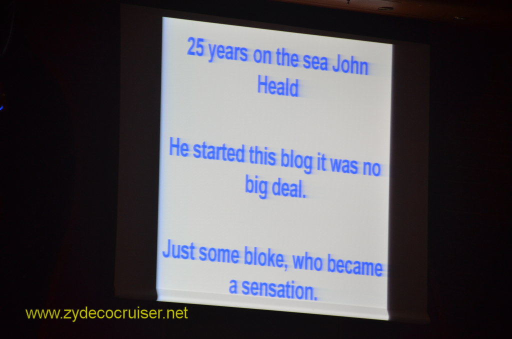 389: Carnival Magic, BC5, John Heald's Bloggers Cruise 5, Cozumel, The Roast of John Heald, 