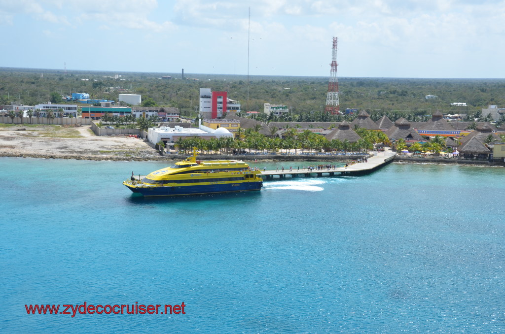 022: Carnival Magic, BC5, John Heald's Bloggers Cruise 5, Cozumel, Ferry, 