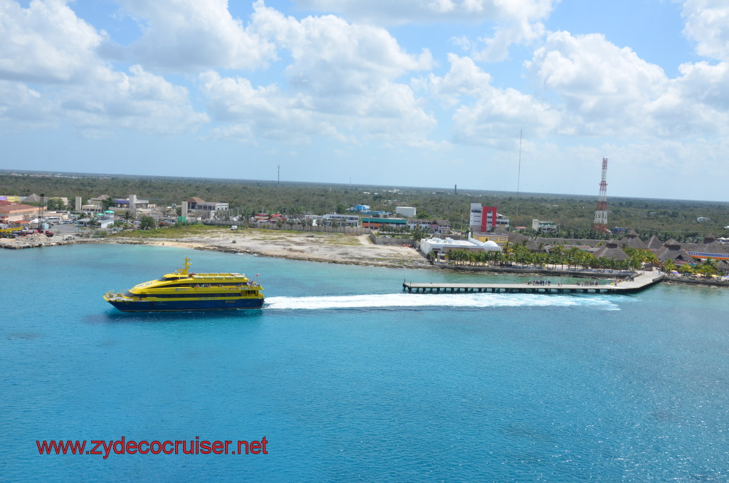 023: Carnival Magic, BC5, John Heald's Bloggers Cruise 5, Cozumel, Ferry, 