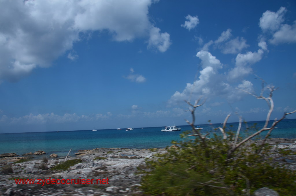 040: Carnival Magic, BC5, John Heald's Bloggers Cruise 5, Cozumel, Island Taxi Tour, 