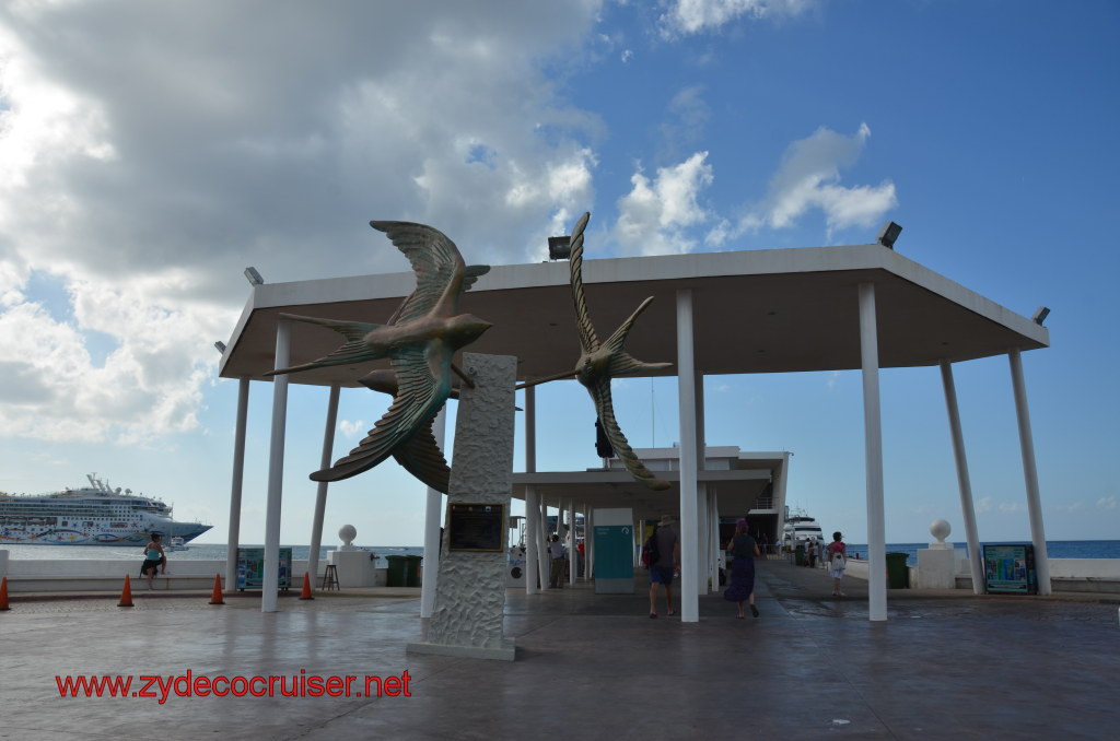 276: Carnival Magic, BC5, John Heald's Bloggers Cruise 5, Cozumel, Island Taxi Tour, 