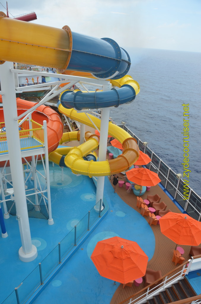 059: Carnival Magic, BC5, John Heald's Bloggers Cruise 5, Sea Day 3, Waterworks, 