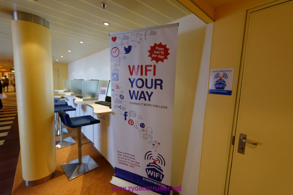 043: Carnival Breeze Cruise, Fun Day at Sea 1, WIFI Your Way, Fun Hub, 