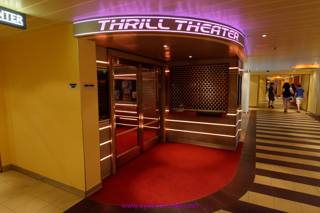 045: Carnival Breeze Cruise, Fun Day at Sea 1, Thrill Theater