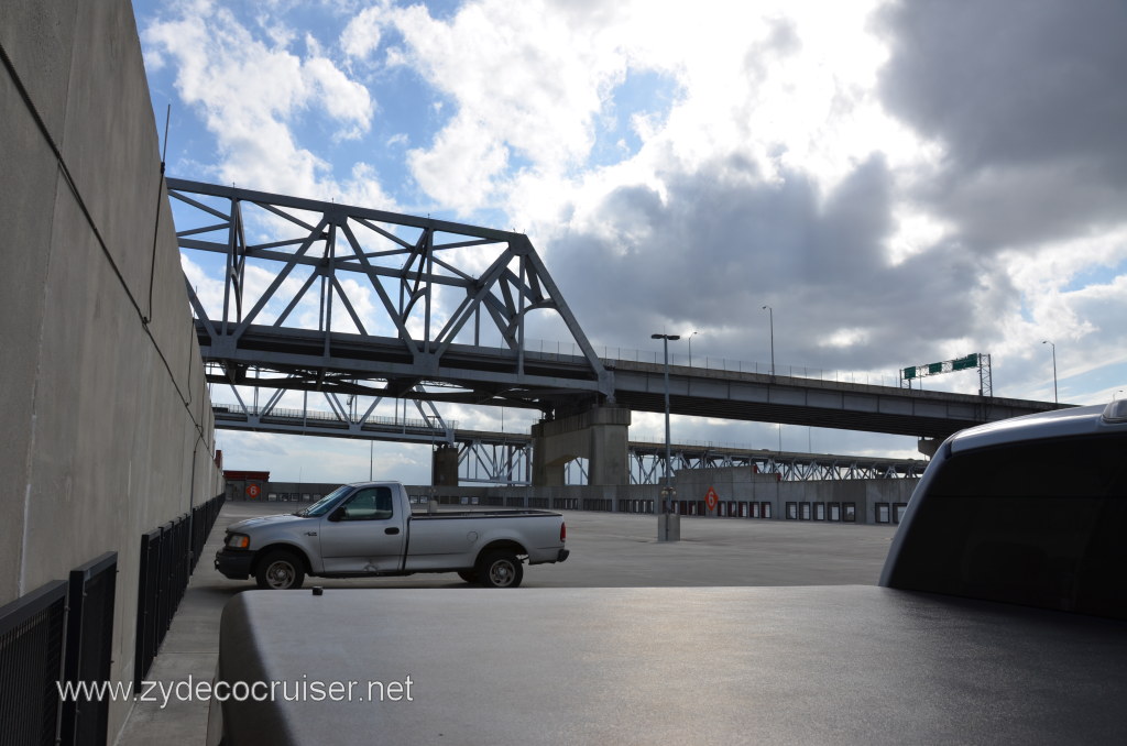 020: Parking, Erato Street cruise terminal, New Orleans,