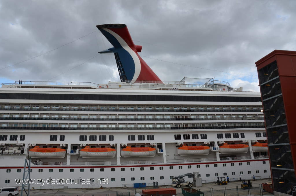 029: There she is, Carnival Conquest finally arrives back home in New Orleans, MY New Orleans, 