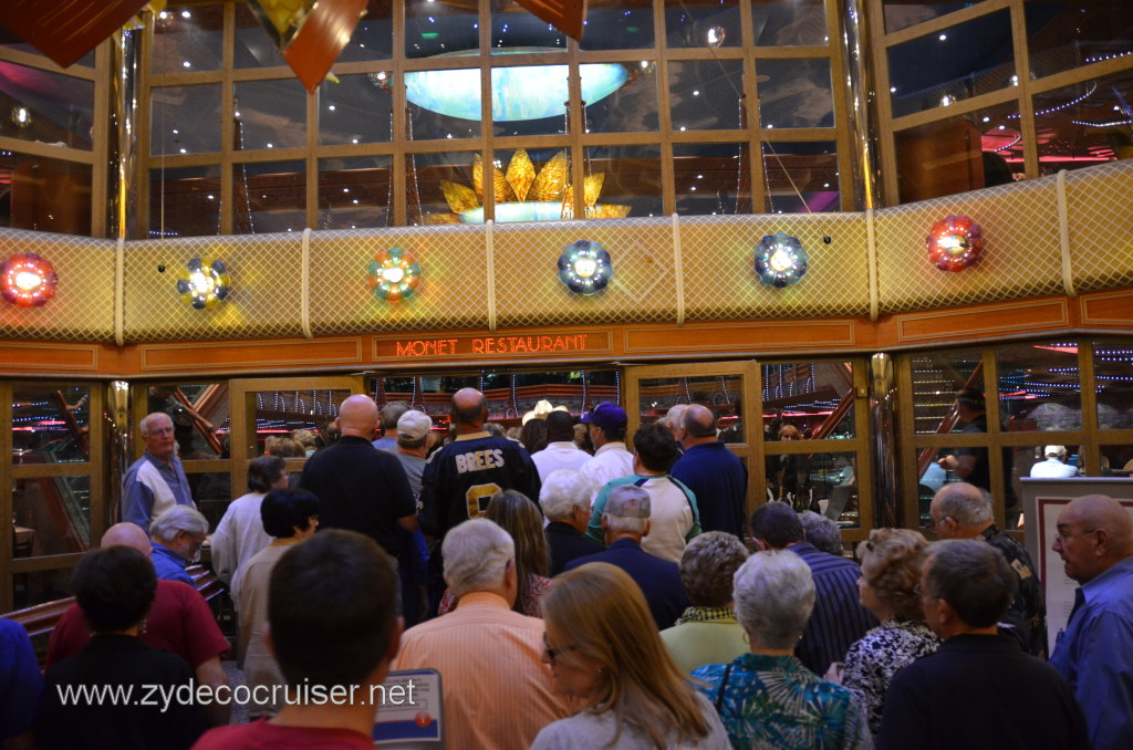 070: Carnival Conquest, New Orleans, Nov 13, 2011, Cattle trying to get to the food first