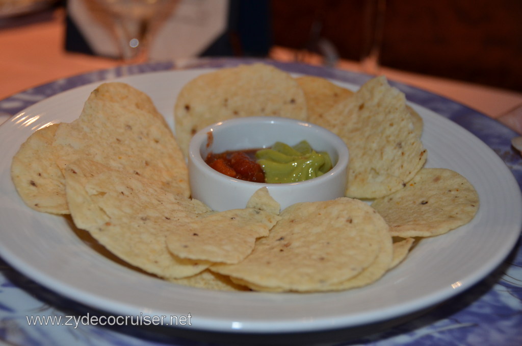 Carnival Conquest Guacamole and Tomato Salsa