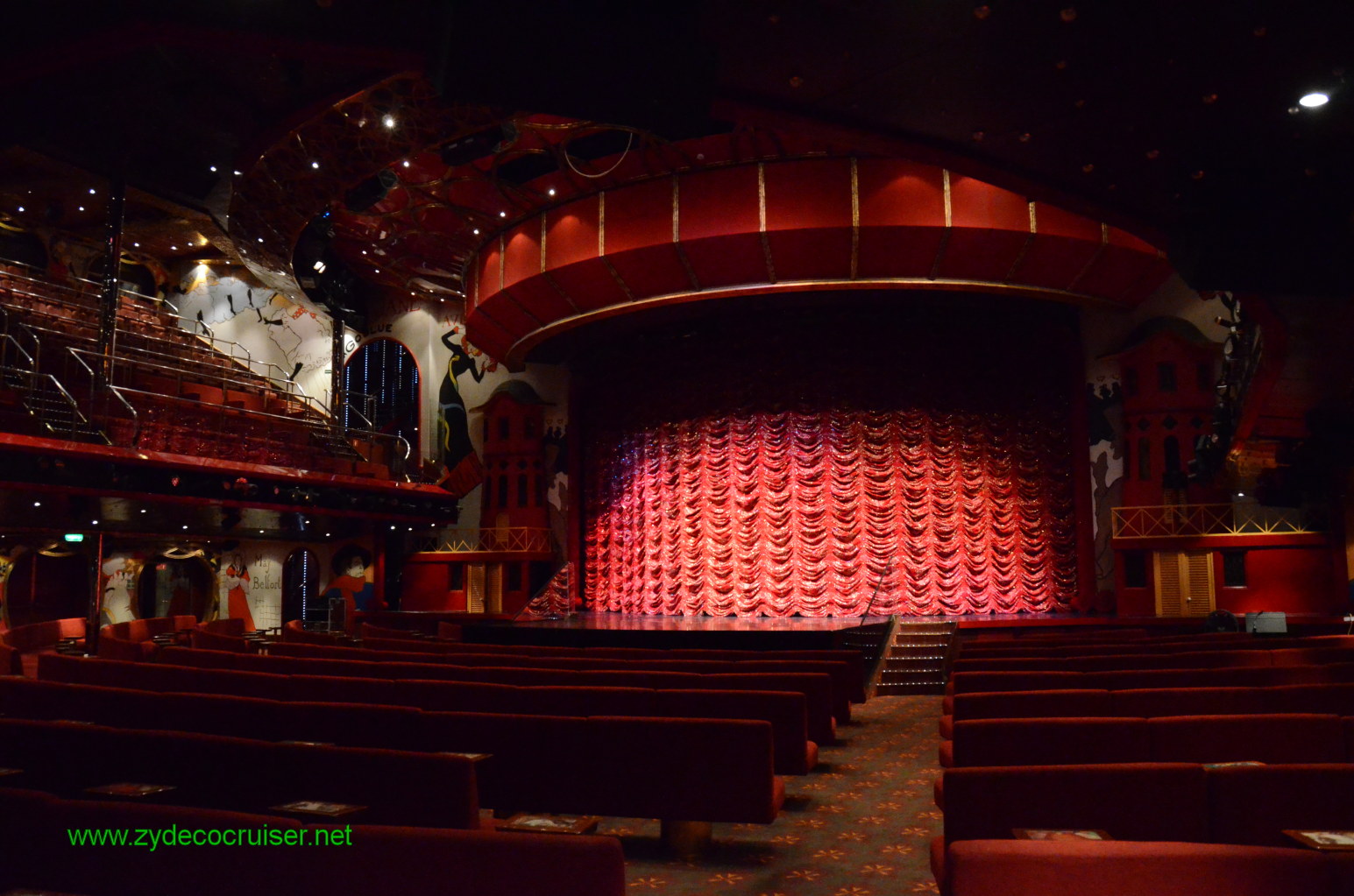 050: Carnival Conquest, Nov 18. 2011, Cozumel, Toulouse-Lautrec Lounge, 