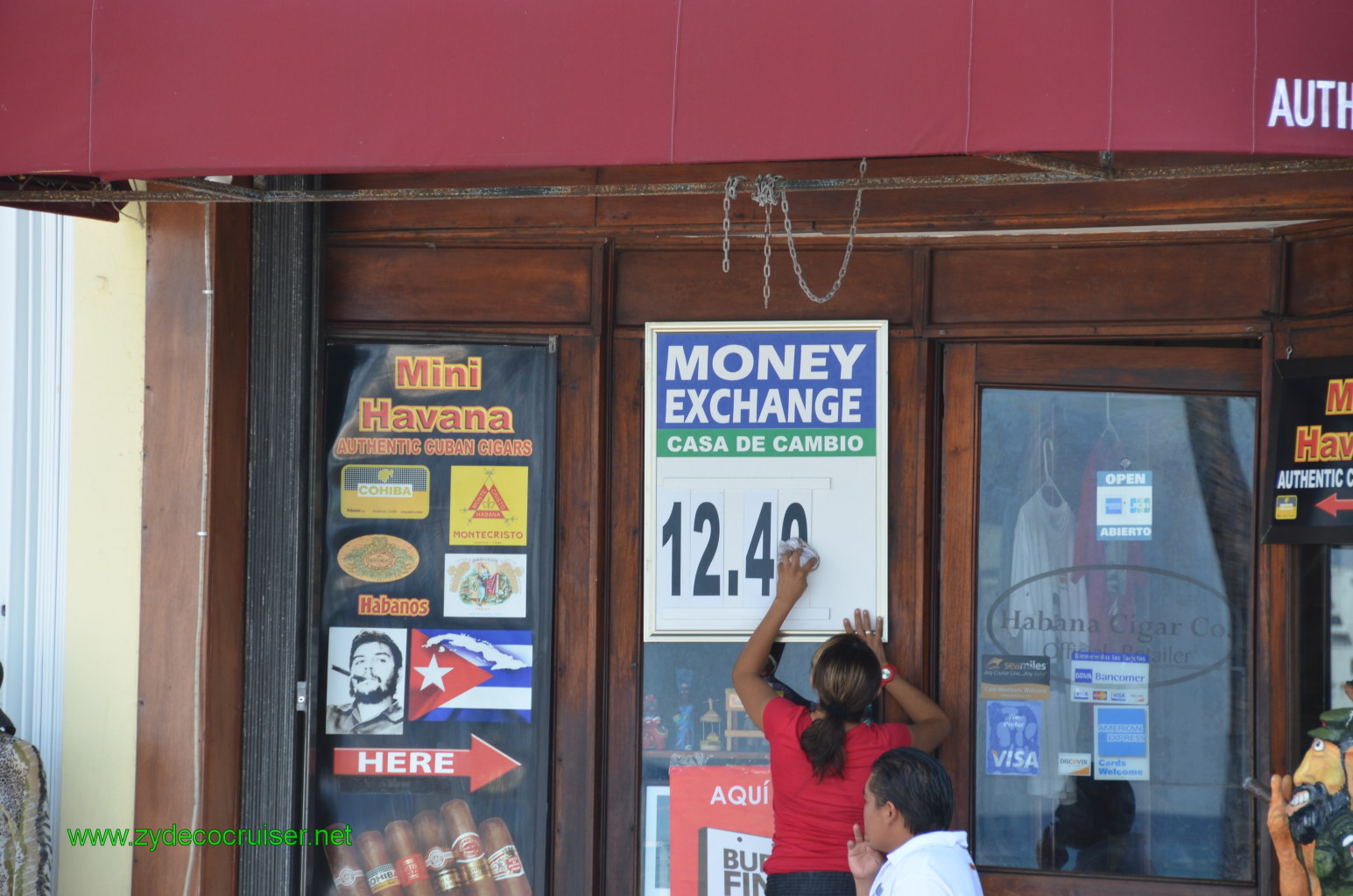 070: Carnival Conquest, Nov 18. 2011, Cozumel, Money Exchange, 