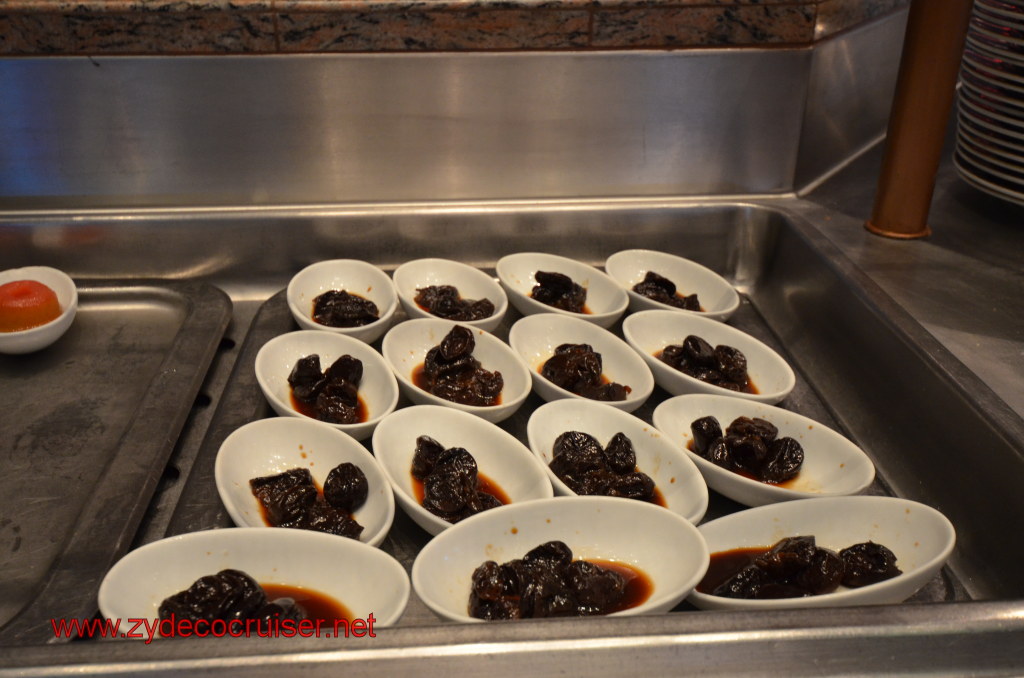 009: Carnival Conquest, Nov 19, 2011, Sea Day 3, MDR Breakfast, prunes-r--us