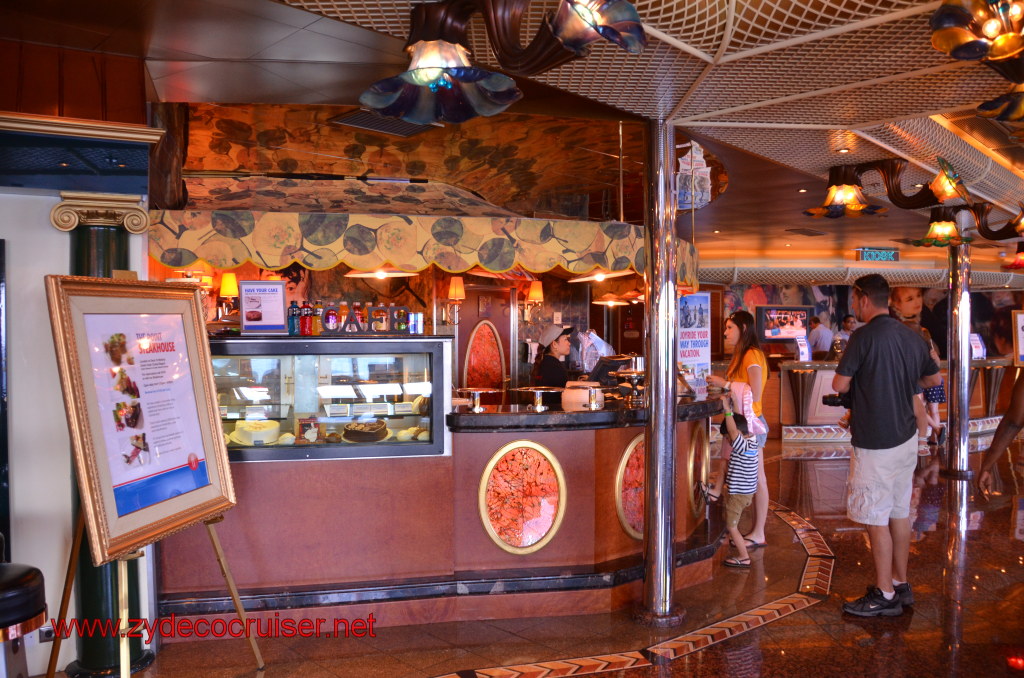 031: Carnival Conquest, Nov 19, 2011, Sea Day 3, Coffee Bar, 