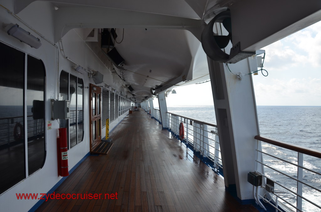 074: Carnival Conquest, Nov 19, 2011, Sea Day 3, Outside Promenade