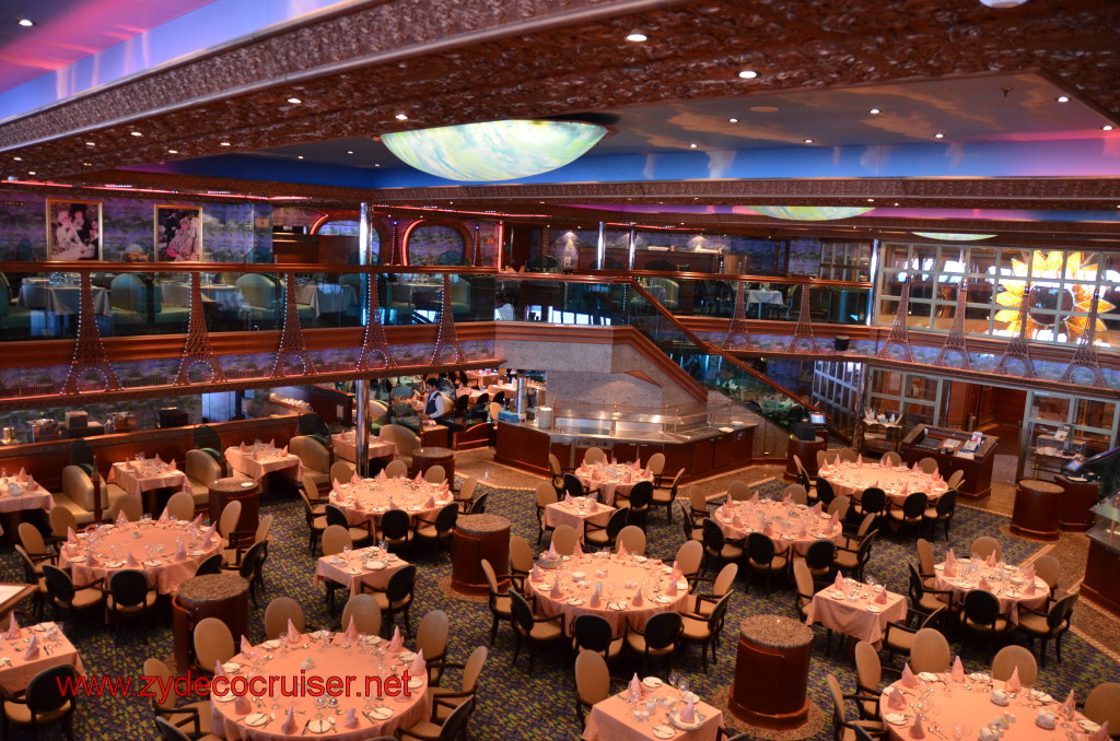 097: Carnival Conquest, Nov 19, 2011, Sea Day 3, Monet Restaurant