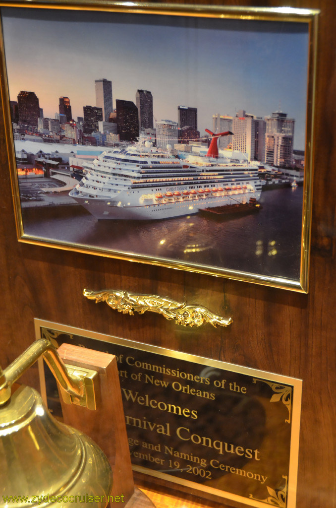 188: Carnival Conquest, New Orleans, Embarkation, from Carnival Conquest Inaugural and Naming Ceremony, Nov 19, 2002