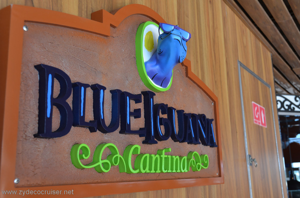 030: Carnival 001: Carnival Conquest, Fun Ship 2.0, Blue Iguana Cantina, Conquest, New Orleans, Embarkation, Blue Iguana Cantina, 