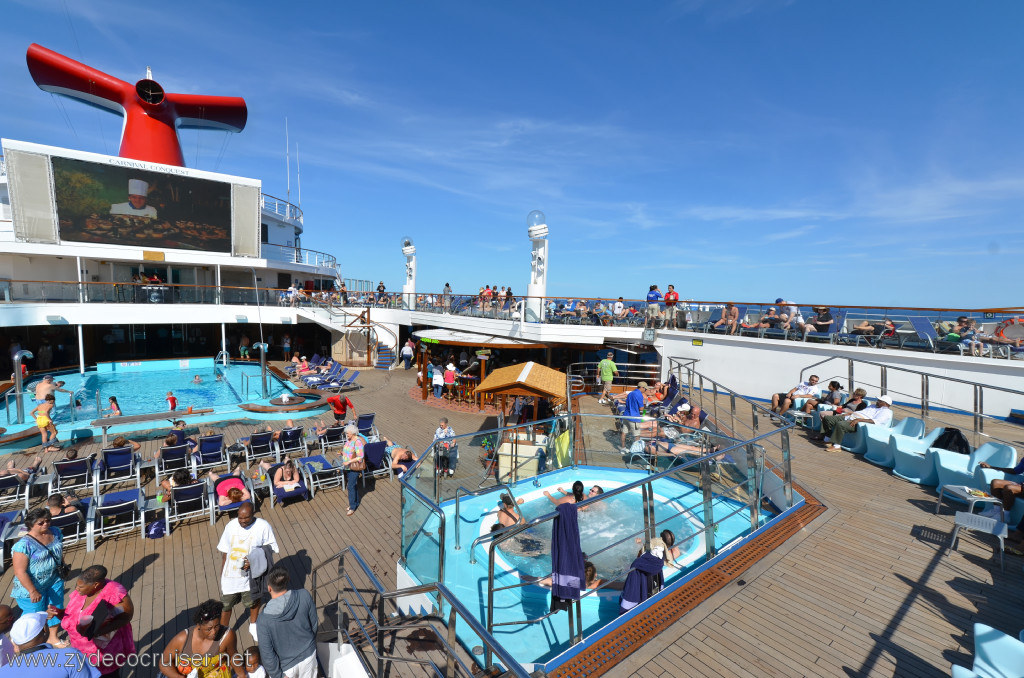 084: Carnival Conquest, Fun Day at Sea 1, Lido, New Hot tub, 