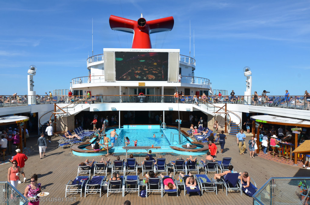 086: Carnival Conquest, Fun Day at Sea 1, Lido and Seaside Theatre, 