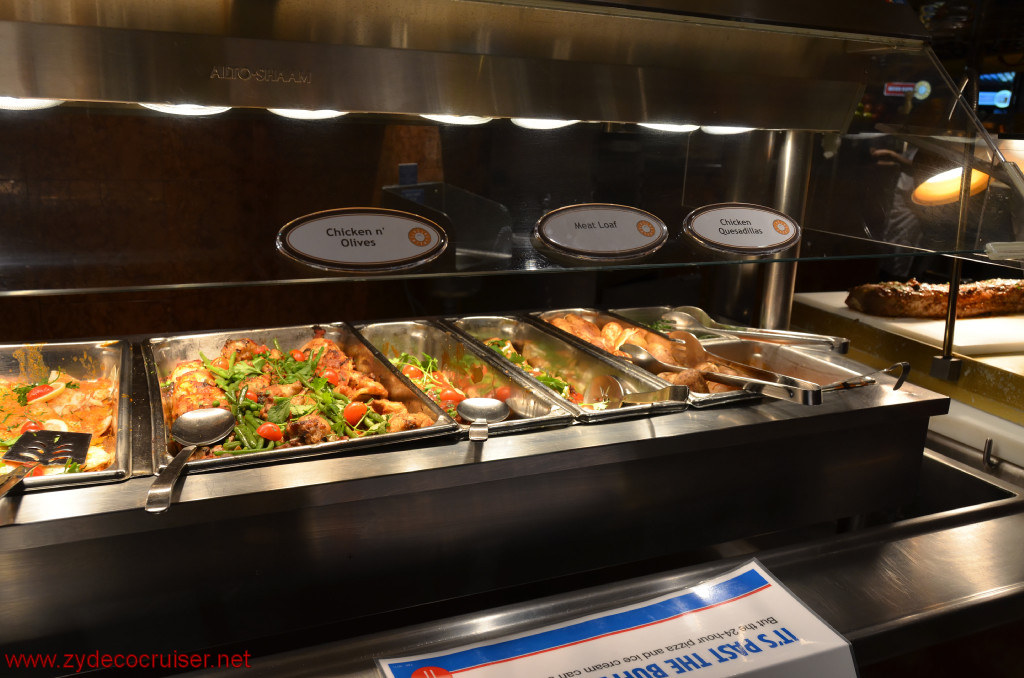 085: Carnival Conquest, Fun Day at Sea 2, Lido Dinner Buffet, 