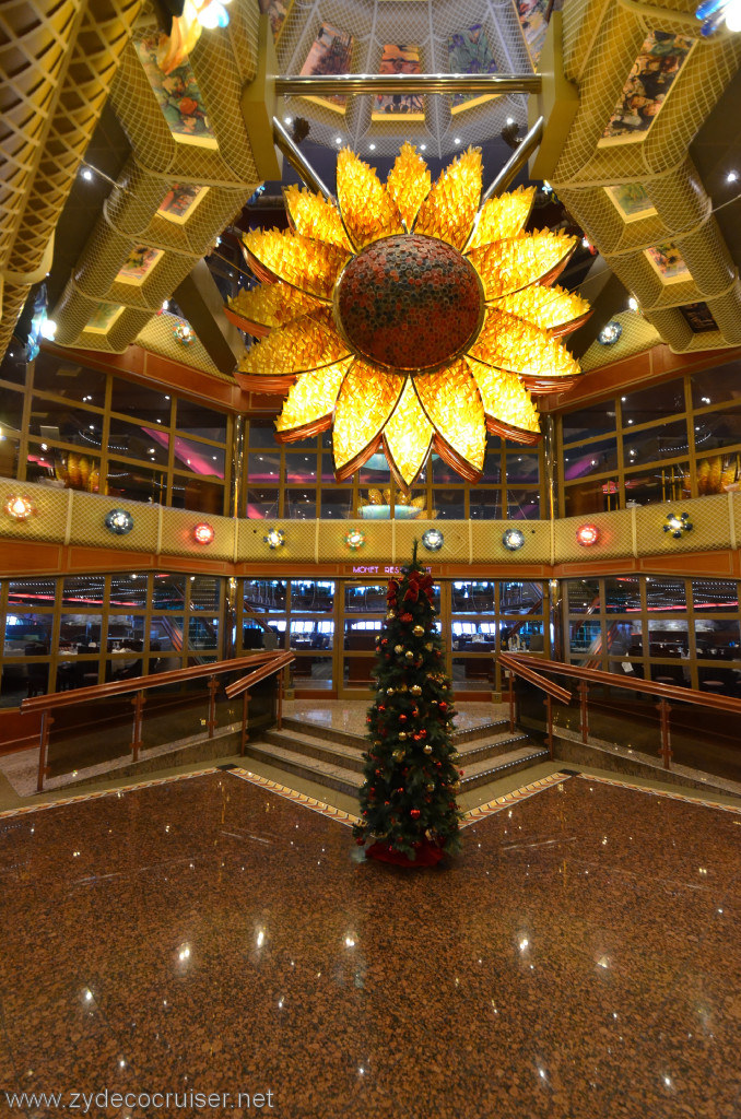 049: Carnival Conquest, Fun Day at Sea 2, Sunflower Atrium, 