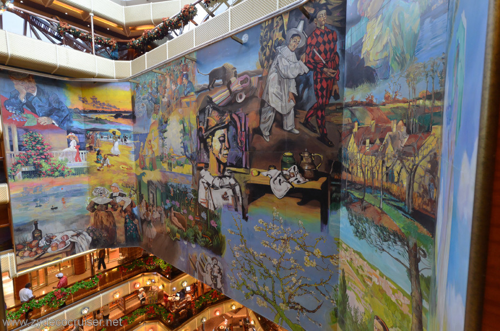 058: Carnival Conquest, Fun Day at Sea 2, Atrium Mural, 