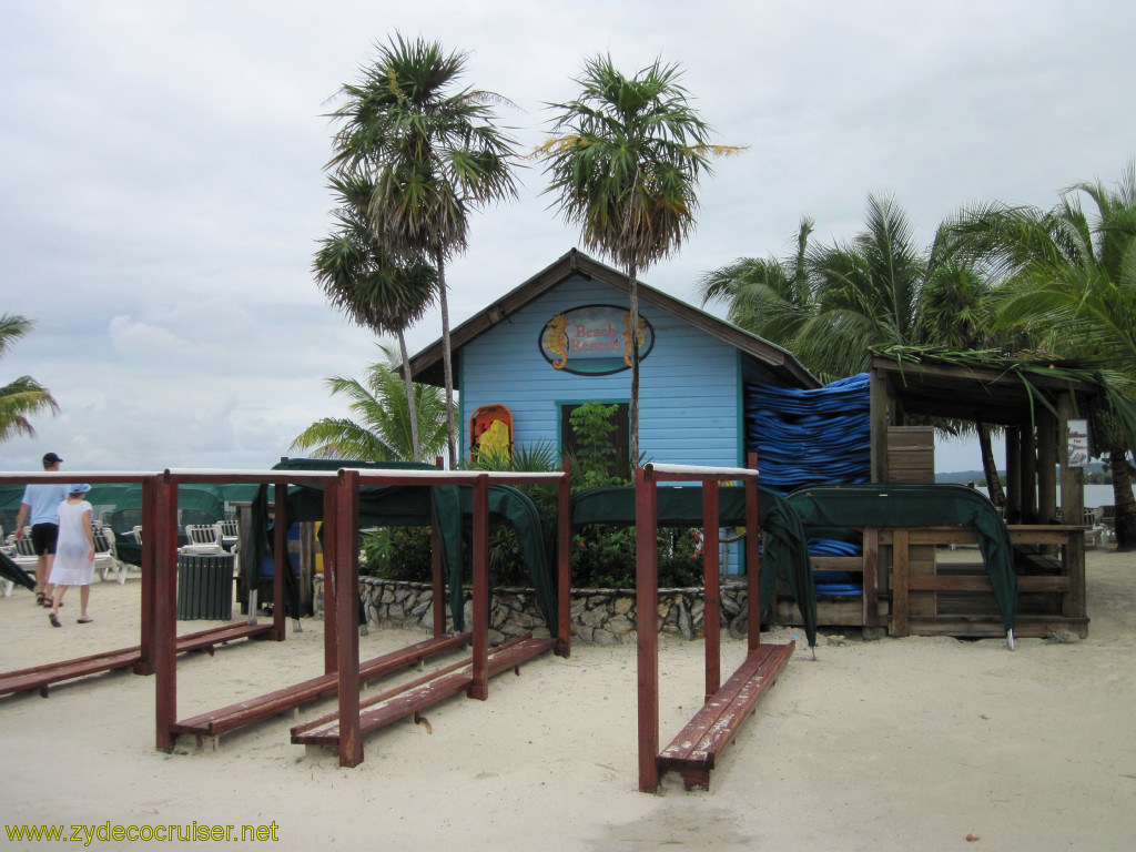 049: Carnival Conquest, Roatan, Mahogany Beach, Beach Rentals,