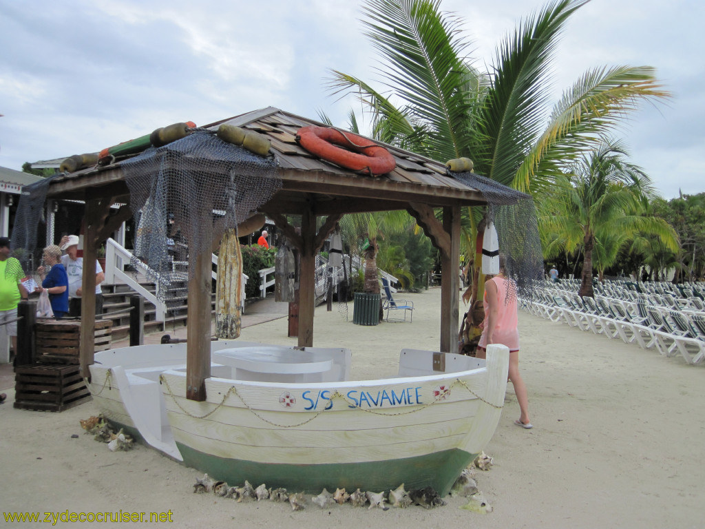 051: Carnival Conquest, Roatan, Mahogany Beach, SS Savamee