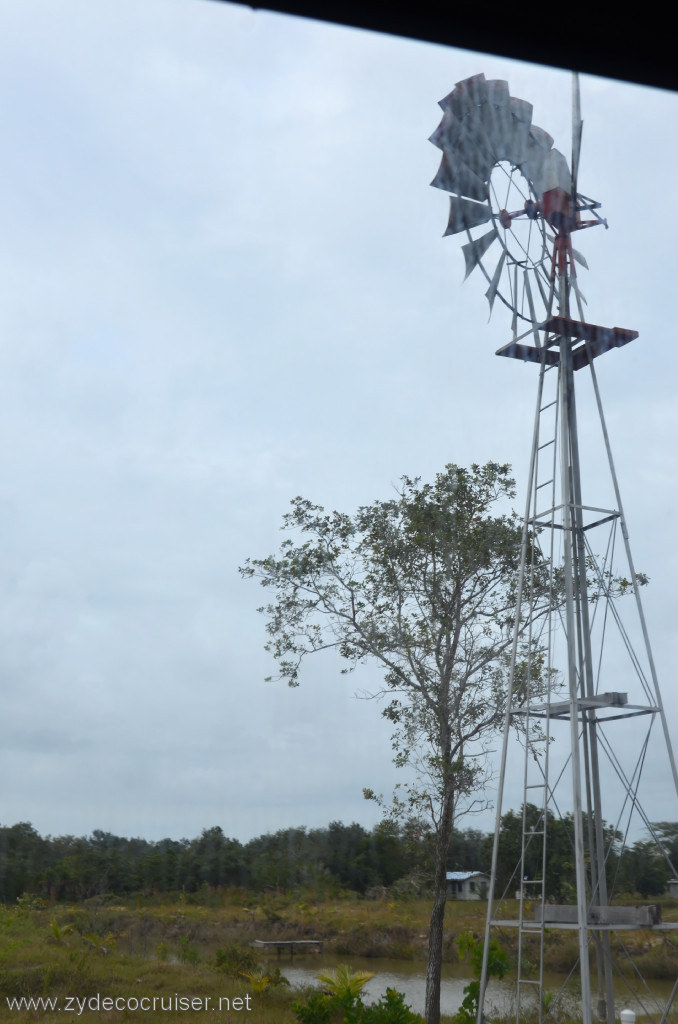 024: Carnival Conquest, Belize, Belize City Tour and Altun Ha, Windmill, 