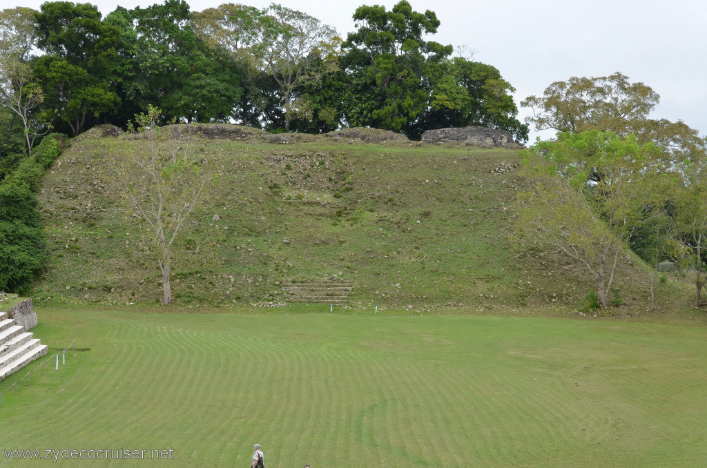 083: Carnival Conquest, Belize, Belize City Tour and Altun Ha, View from top of A-3, looking at A-6