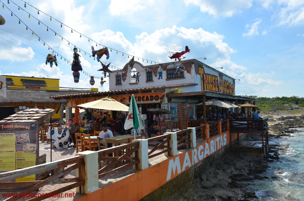 014: Carnival Conquest, Cozumel, Puerta Maya, Three Amigos, 