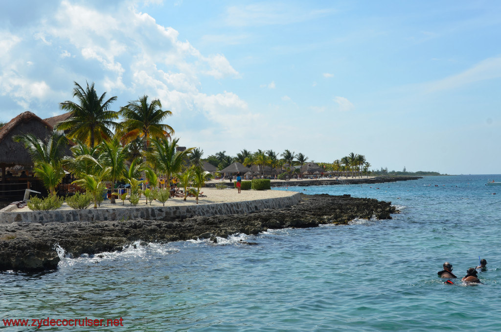 049: Carnival Conquest, Cozumel, Chankanaab, Snorkeling Area, 