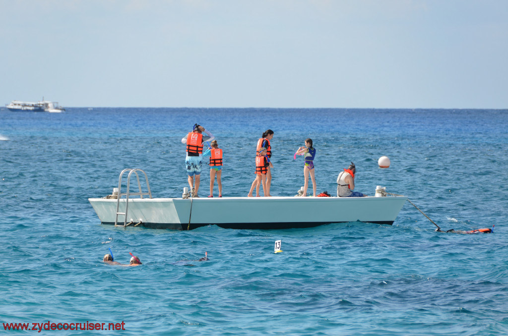 061: Carnival Conquest, Cozumel, Chankanaab, Swim Platform, 