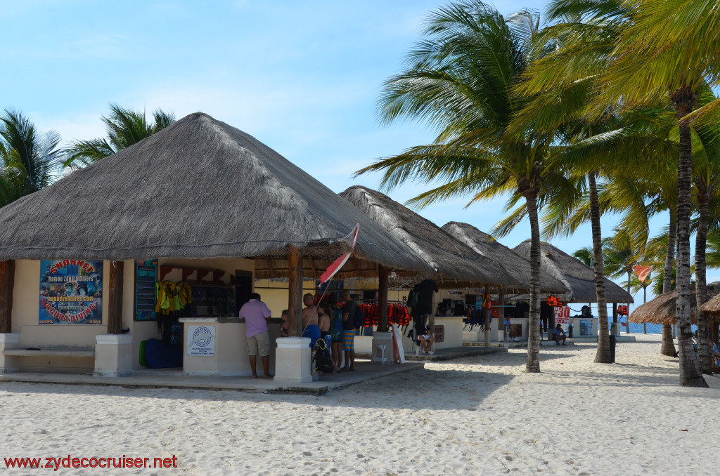 069: Carnival Conquest, Cozumel, Chankanaab, Snorkel and Dive shops, 