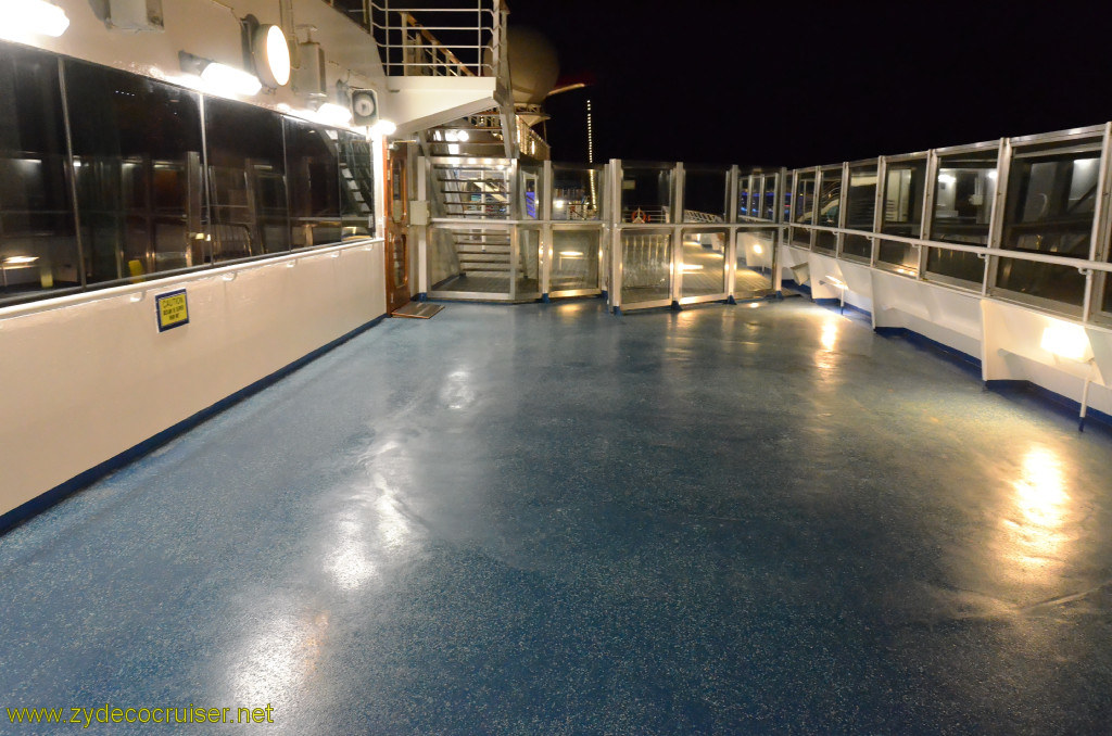 492: Carnival Conquest, Cozumel, Sun Deck at Night, 