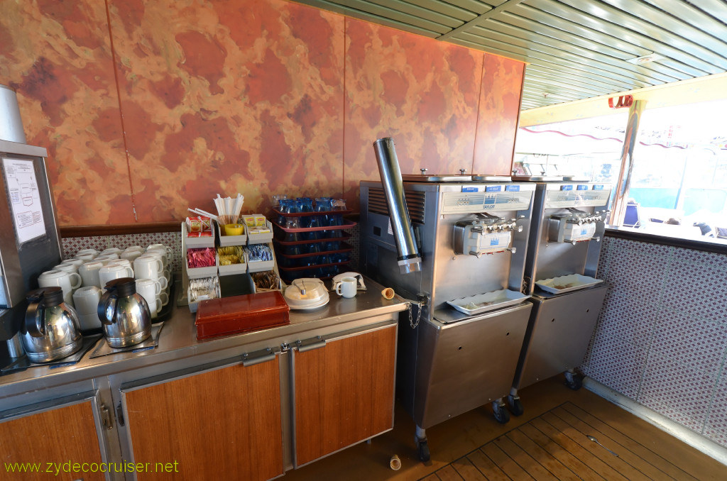 048: Carnival Conquest, Fun Day at Sea 3, Aft Ice Cream, Yogurt, Coffee Machines