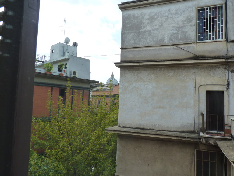 3011: Hotel dei Consoli, Rome, Italy, View from our window